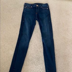 True Religion High Rise Super Skinny